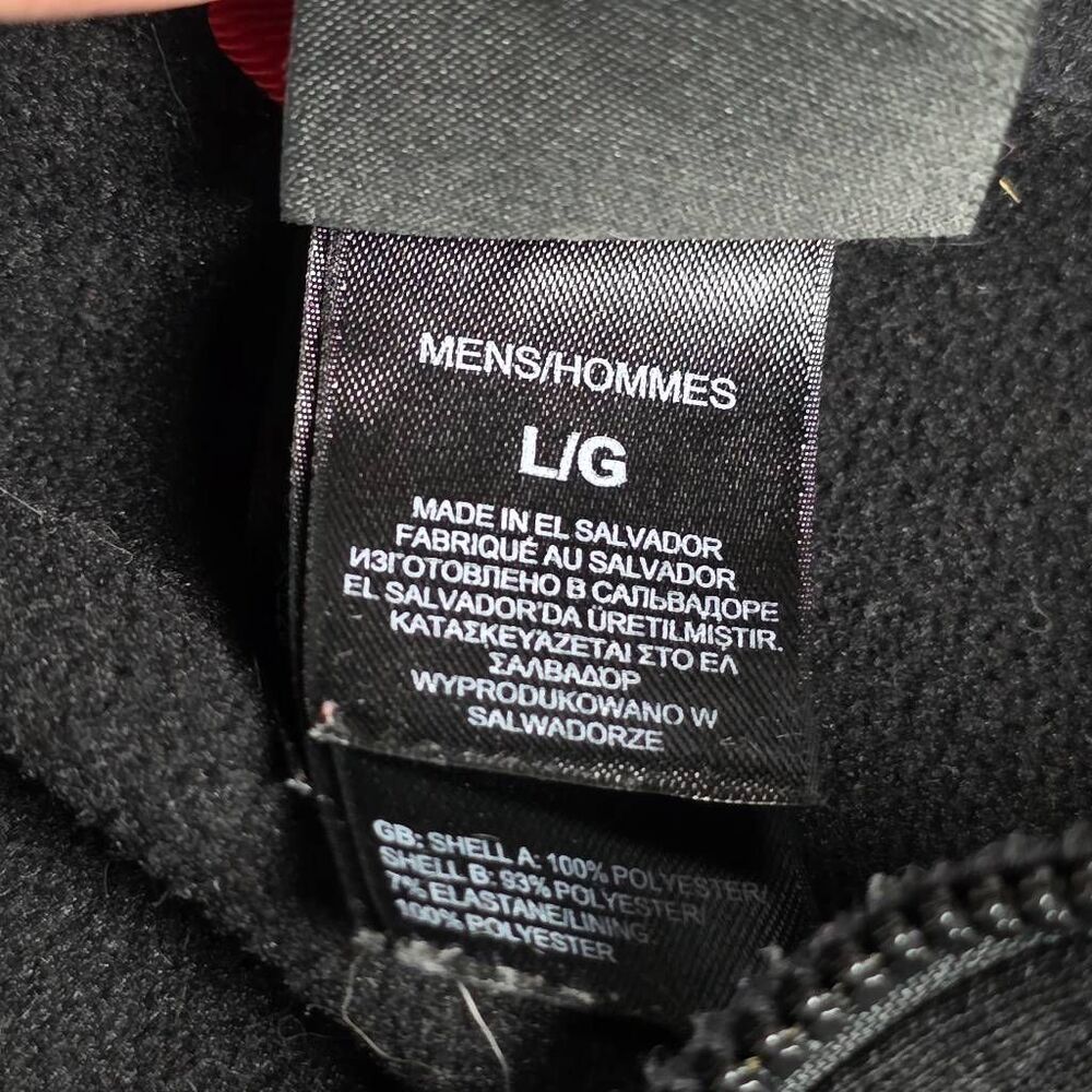 The North Face Men’s Large Black Quarter Zip Pullover - Picture 5 of 9